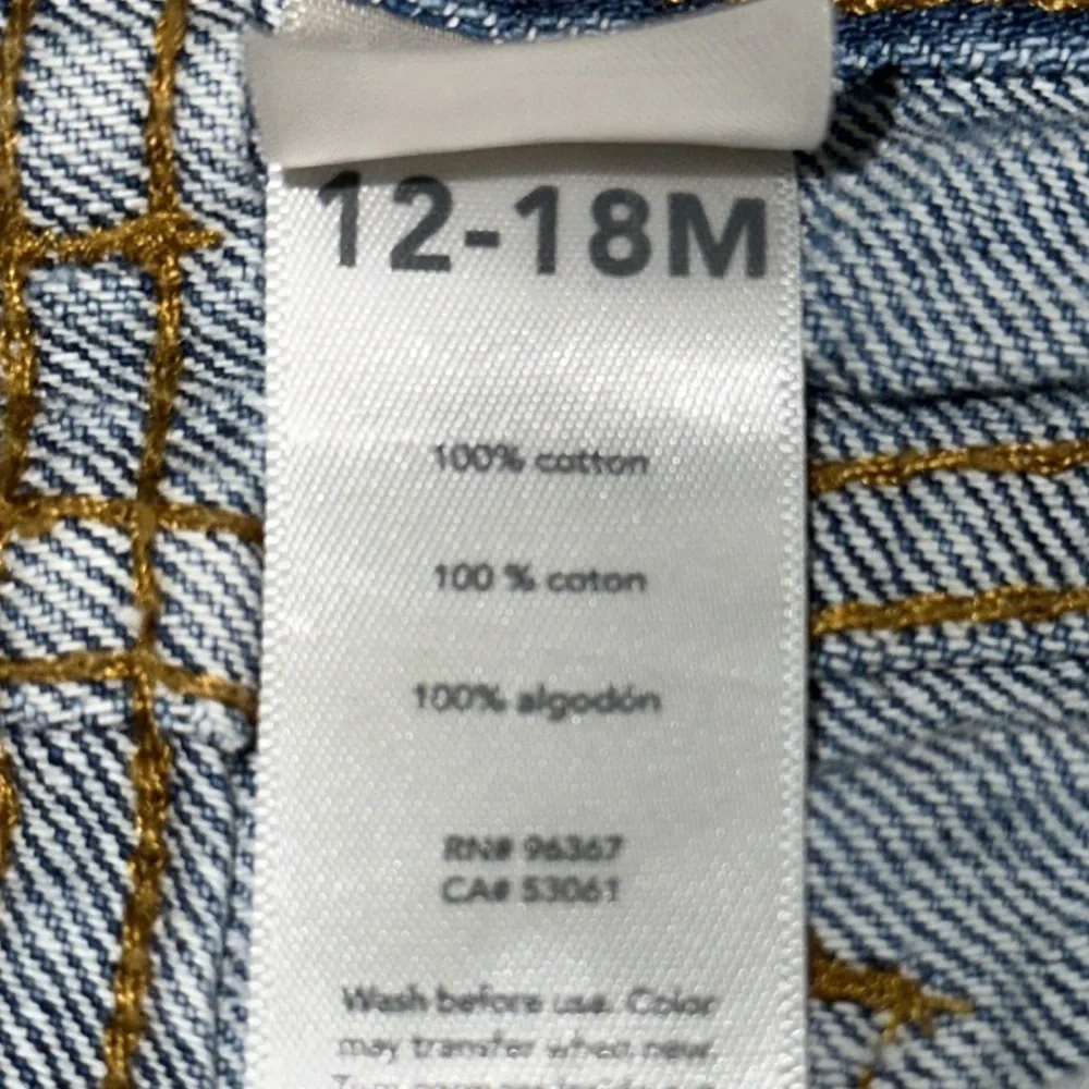 Oshkosh B’Gosh Genuine Article Five Pocket Distressed Mid-wash Boys Shorts 12-18